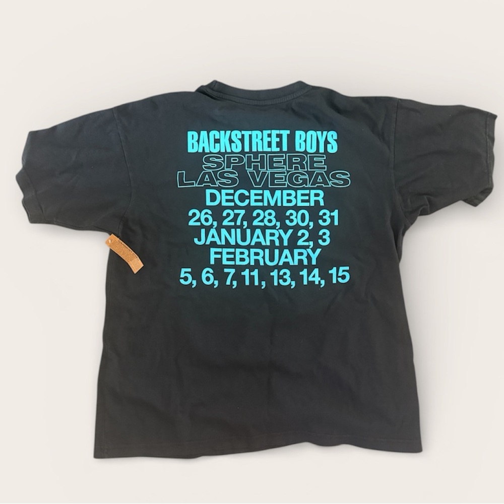 Backstreet Boys Sphere Residency T Shirt NWT